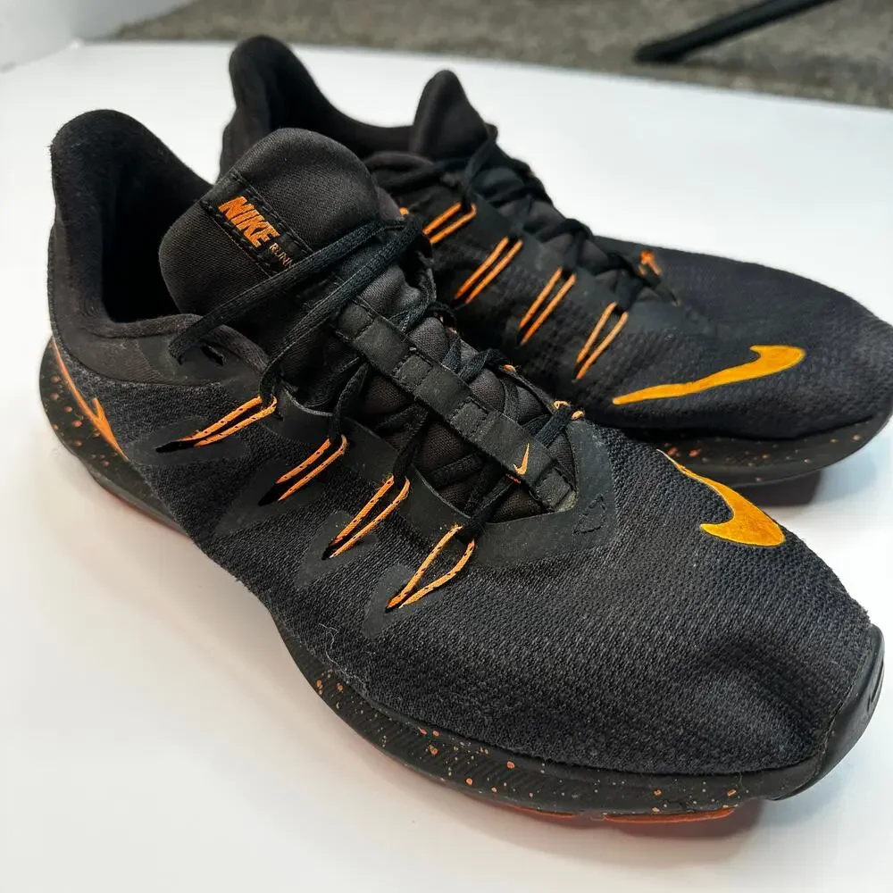 Nike Quest HV Black Orange Running Shoes